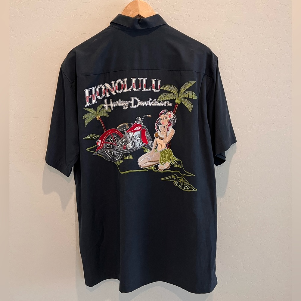 Harley Davidson Button Up